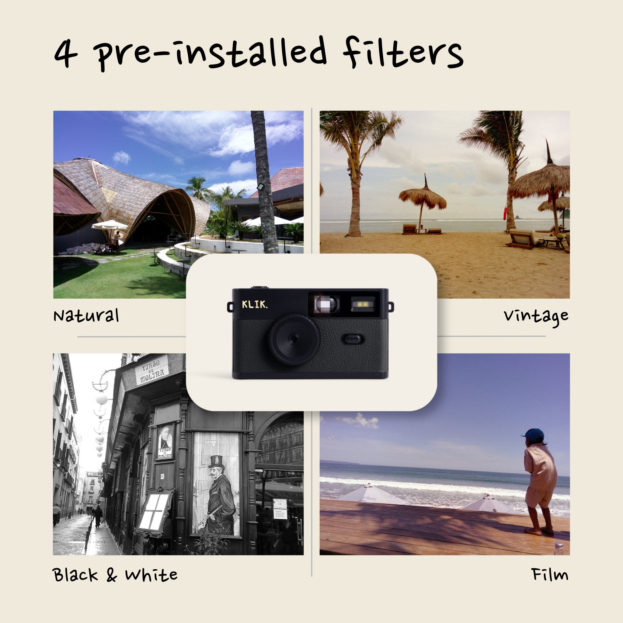 Klik™️ Screen-Free Camera