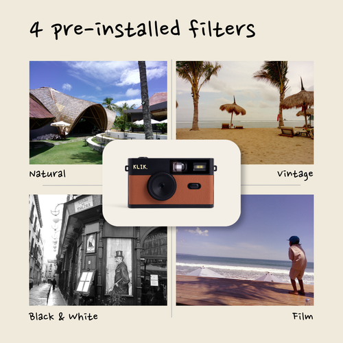 Klik™️ Screen-Free Camera