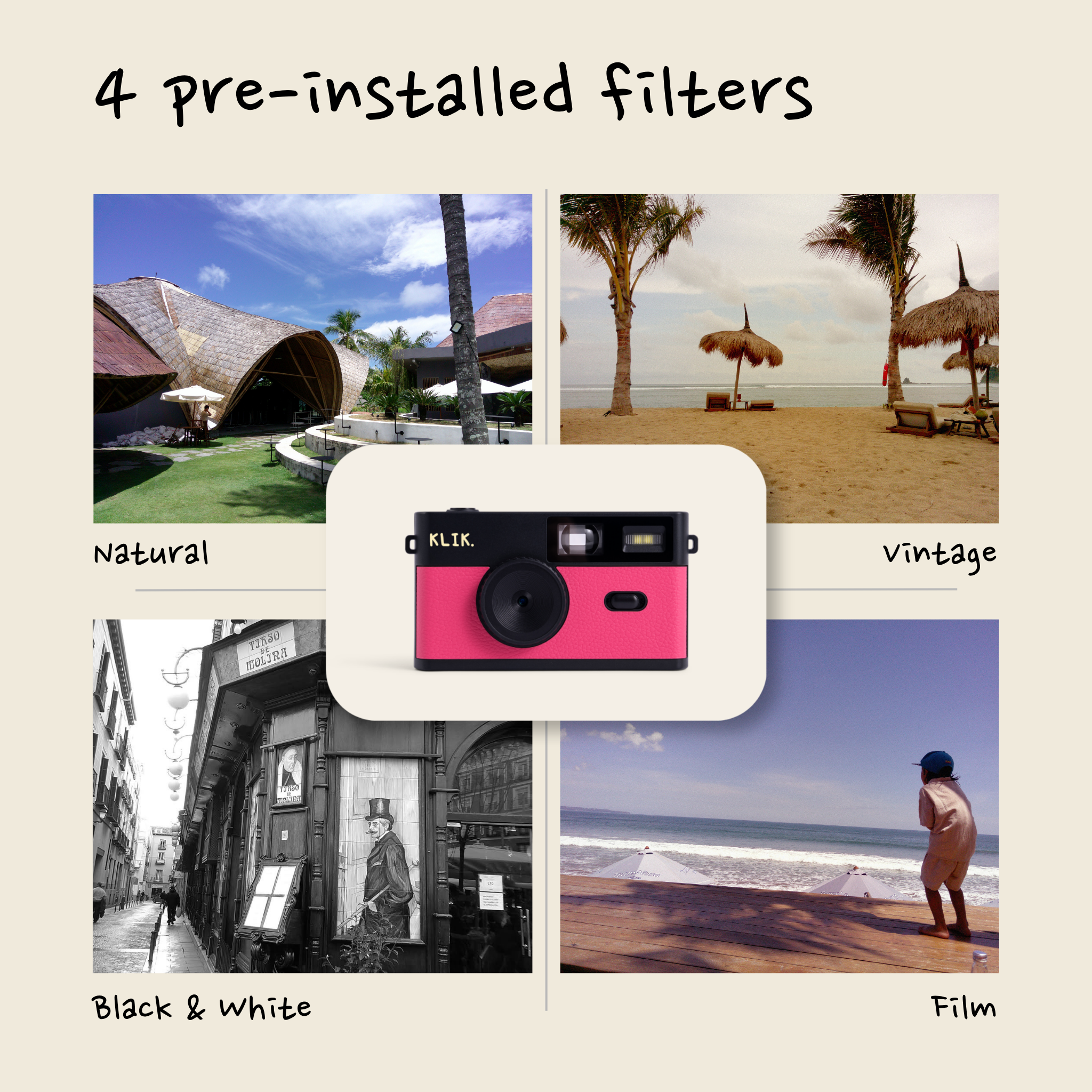 Klik™️ Screen-Free Camera