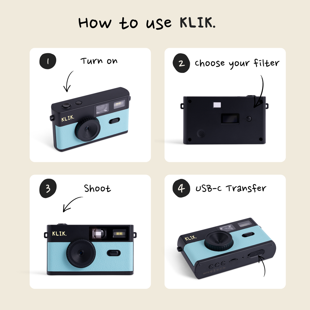 Klik™️ Screen-Free Camera