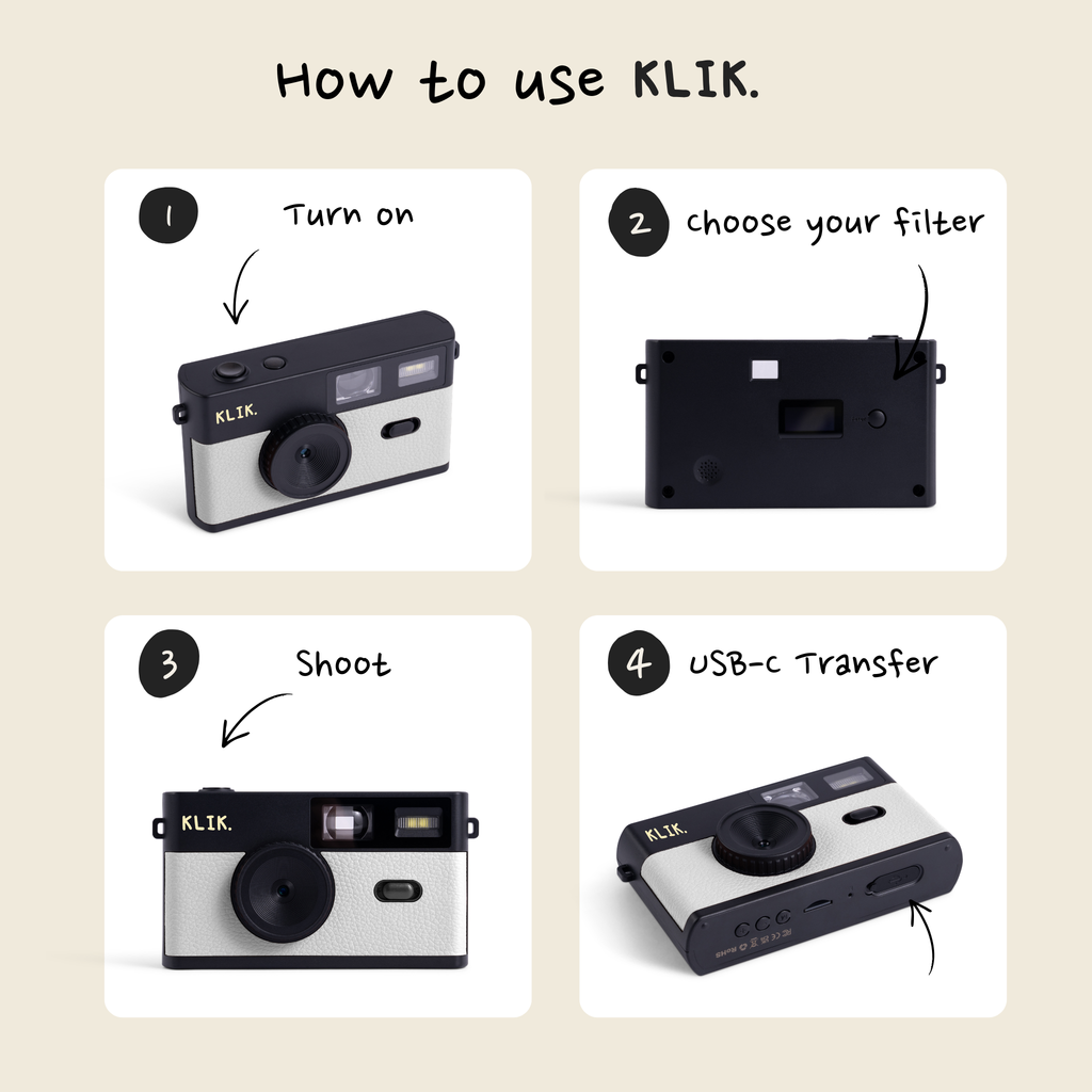 Klik™️ Screen-Free Camera