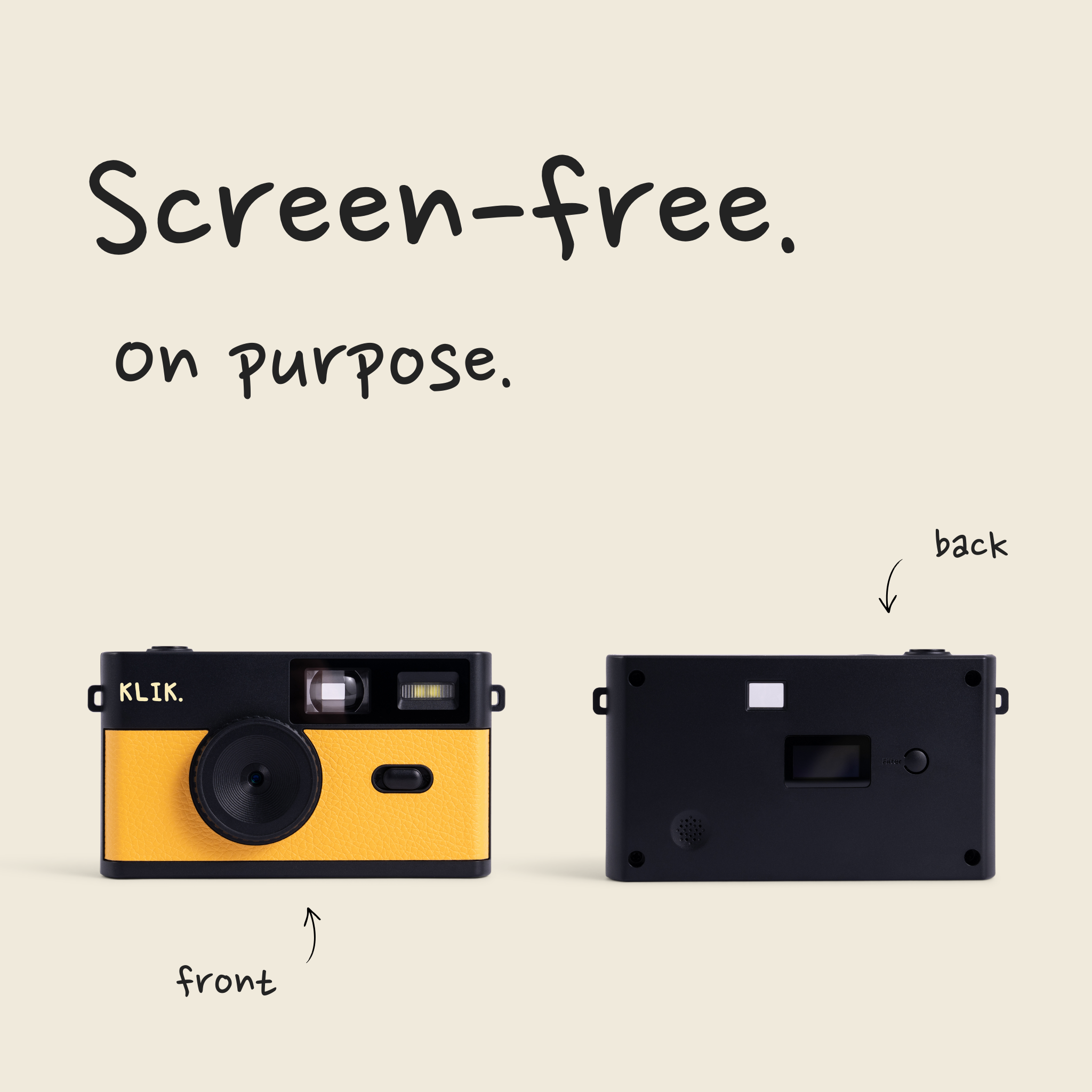 Klik™️ Screen-Free Camera