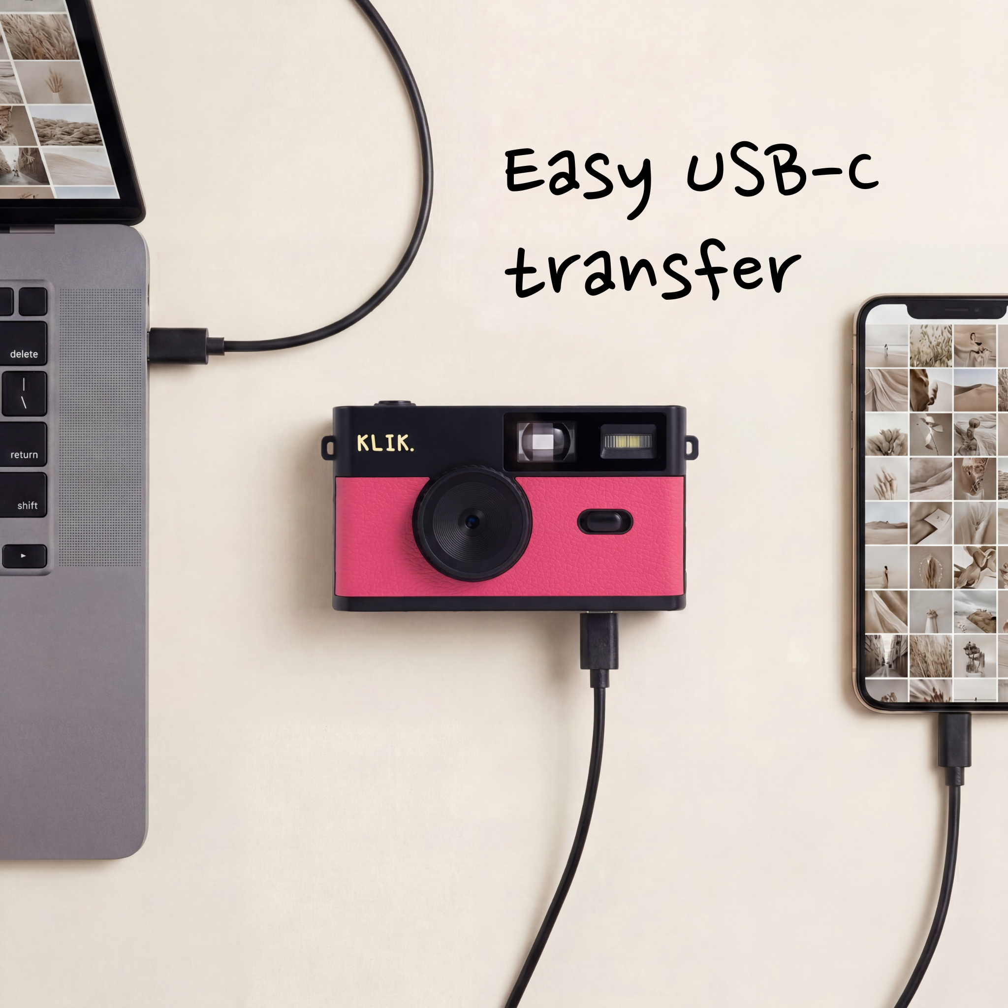 Klik™️ Screen-Free Camera
