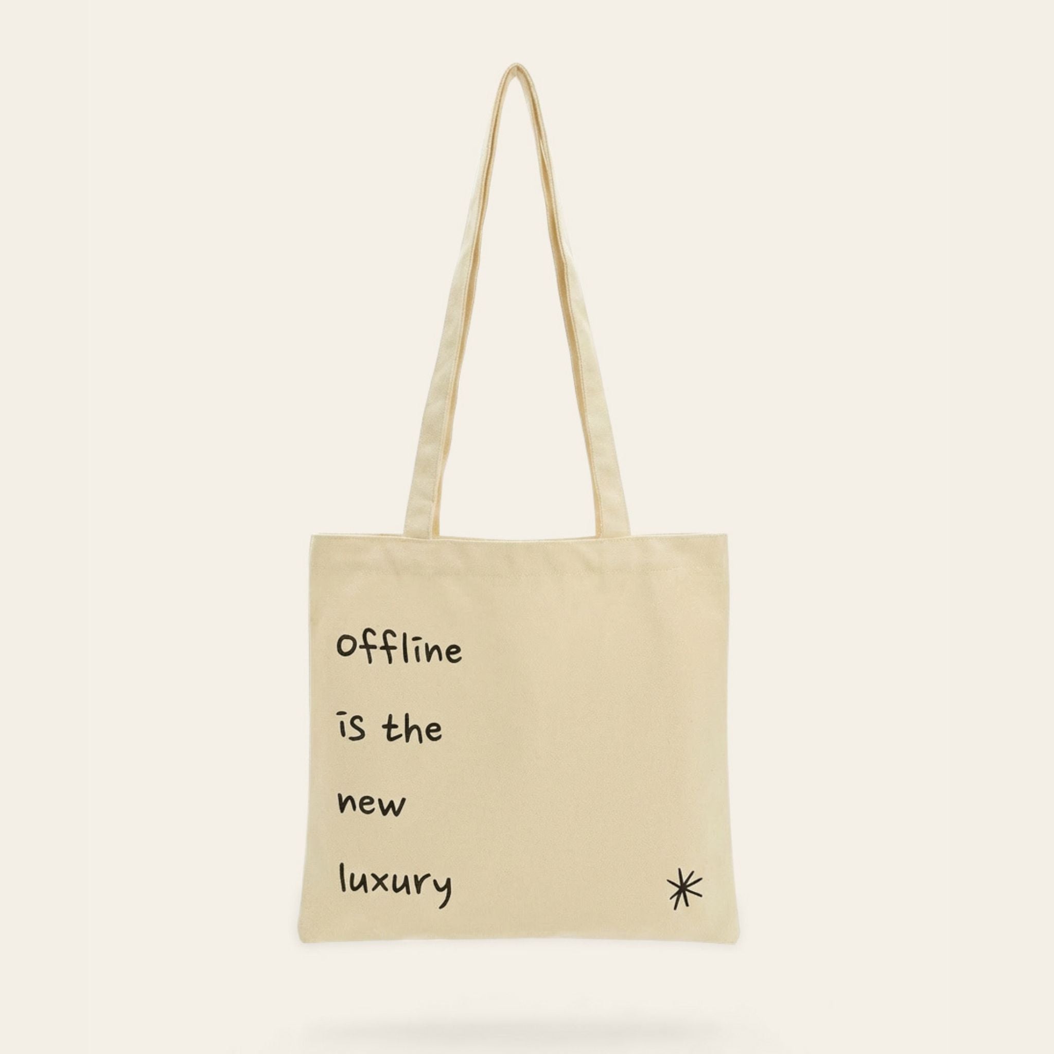 "Offline is the New Luxury" Tote Bag